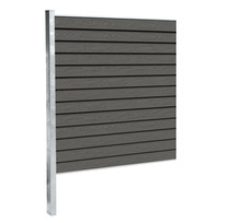 Kirkedal galvaniseret hegn K2 tilkøbssæt 90 x 180 cm
